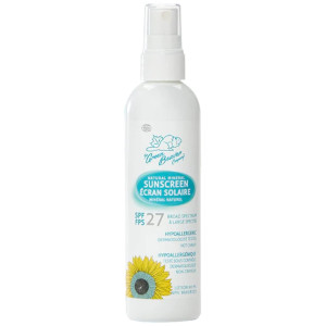 Green Beaver 100% Natural SPF 27 Sunscreen Spray for Adults